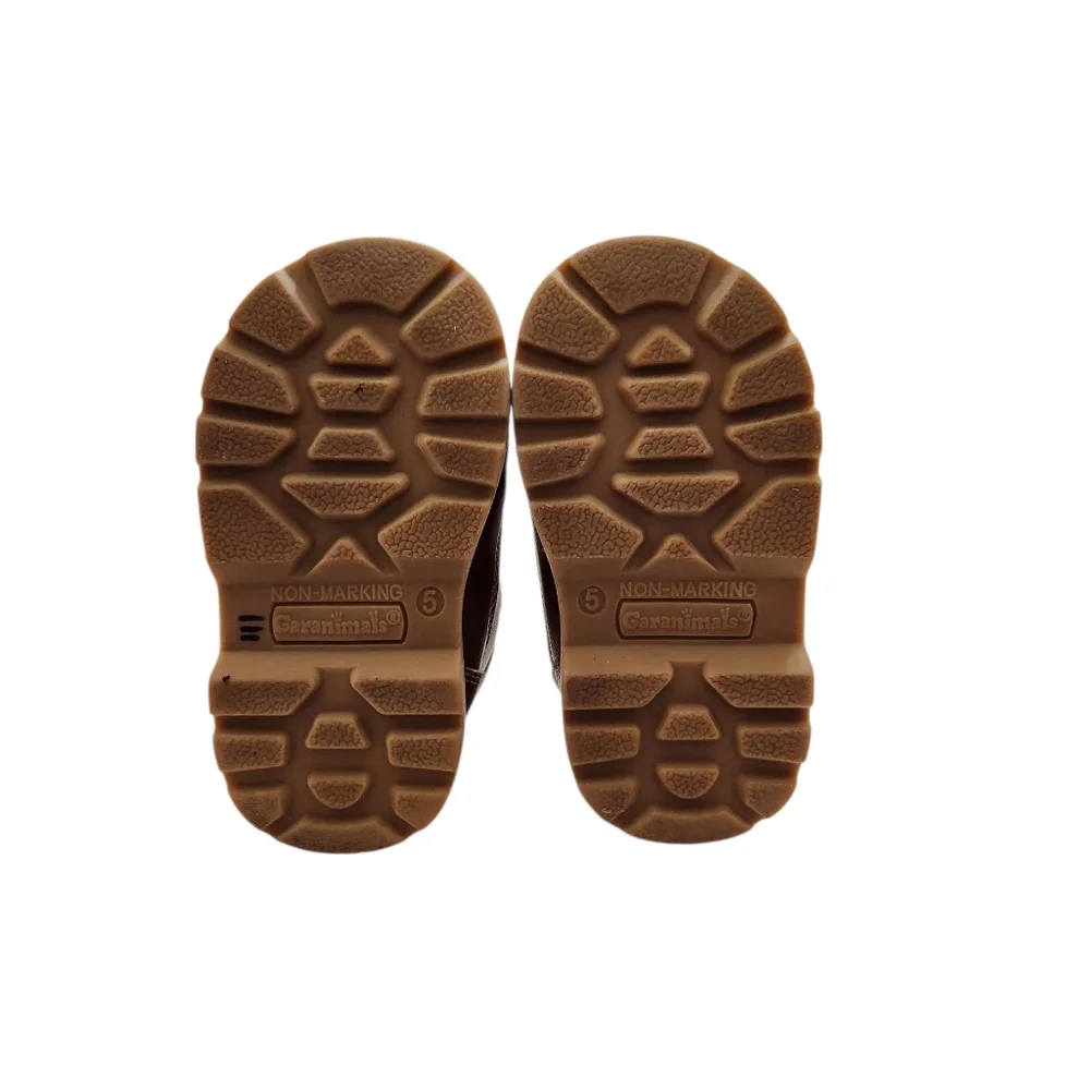 Garanimals Brown‎ Leather Kids Hiking Toddler High Top Boots